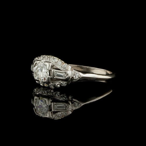 Vintage 0.84ct tw Diamond Ring2