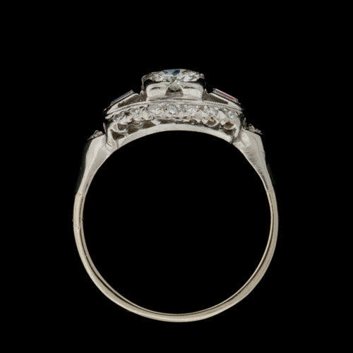 Vintage 0.84ct tw Diamond Ring3