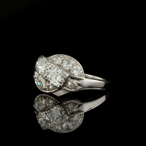 Vintage Old European Cut Diamond Ring1