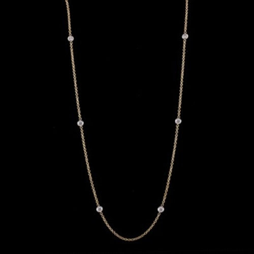Diamond by the Yard Style Necklace