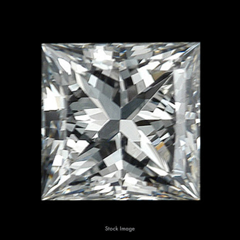 GIA 0.74-ct D/VVS2 Princess Cut Loose Diamond