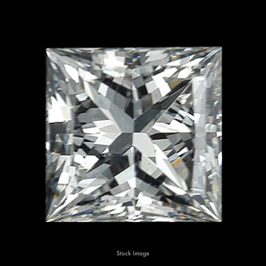 GIA 1.28-ct F/VS2 Princess Cut Loose Diamond