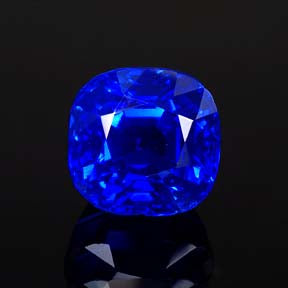 GIA 4.30-ct. Sri Lanka Cushion-Cut Loose Sapphire